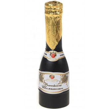 Хлопушка пружинная Шампанское "Российское шампанское" серпантин фольга 16 см